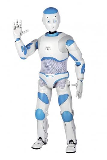 Romeo es un robot humanoide destinado a aprender robótica educativa en las aulas y con los niños. Es un perfecto ejemplo de robot para saber qué es la robótica y la definición de un robot