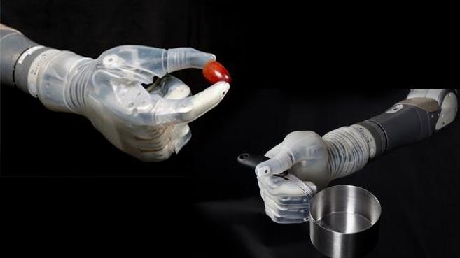 Imagen de la protesis o mano robótica de Luke Arm creada en la Universidad de Utah