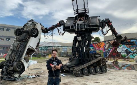 Robot de combate de Megabots Eagly Bird se pone en eBay a subasta. Robot y robótica, campeonato de robots y batalla de robots