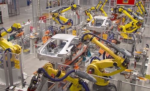 Robots industriales y robótica industrial