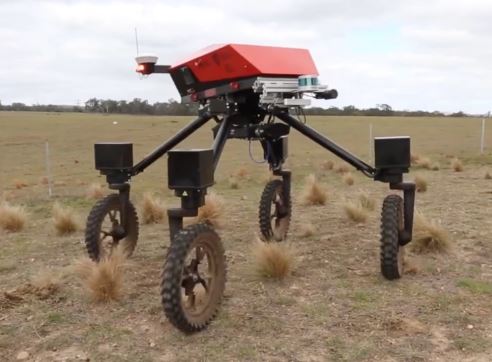 Swagbot, el robot agrícola para las malas hierbas con herbicidas
