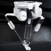 Comprar robot delta y robot paletizador en Cuenca para paletizado de cajas y botellas y envasados y sistemas informáticos scada