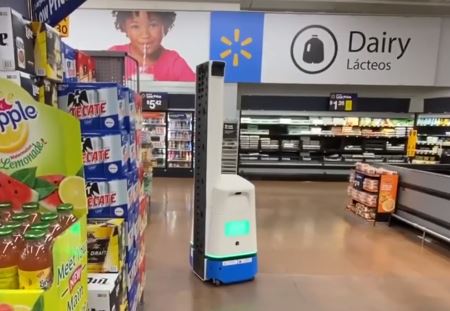 Walmart da un paso atrás en la robotización de sus tiendas