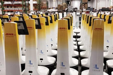 Locus Robotics cierra contrato para integrar más de 2000 robots AMR