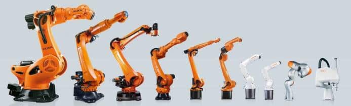 Lista y catálogo de robots soldadores de KUKA