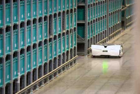 Los robots de Exotec aumentan x 4 la producción de un almacén logístico