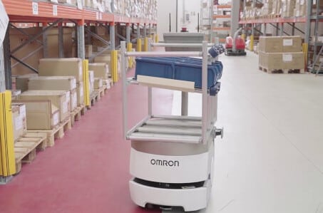 Garnet reduce sus costes intralogísticos integrando robots AMR Modificado