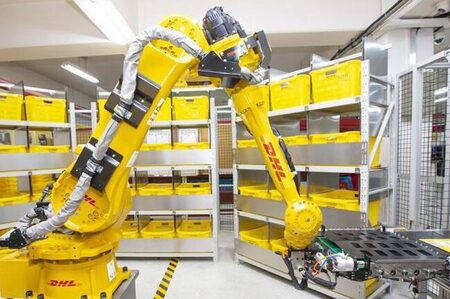 DHL confía en la robótica para superar con éxito la crisis navideña