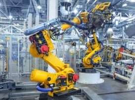 Robots industriales para transportar bobinas pesadas