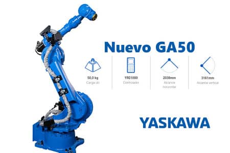 El nuevo robot GA50 da respuesta a los retos de la soldadura por láser