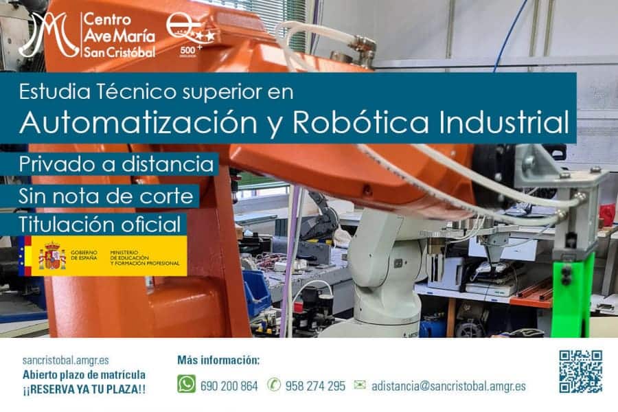 Ciclo formativo de grado superior de automatización y robótica industrial