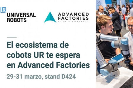 Universal Robots mostrará en Advanced Factories sus aplicaciones colaborativas