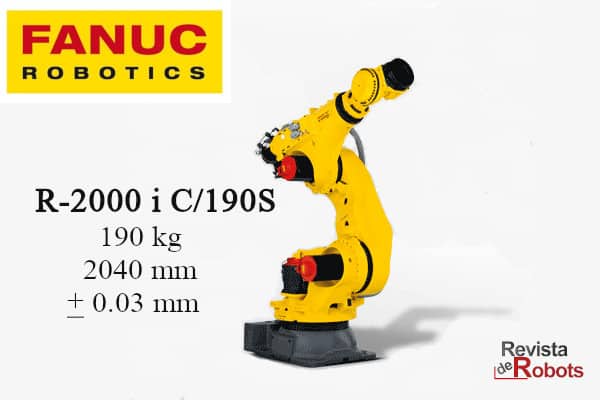 FANUC amplía la serie R-2000 con un robot extremadamente preciso