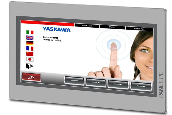 YASKAWA actualiza los Panel de PC y amplía su capacidad de memoria