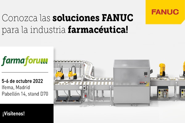 FANUC presentará sus soluciones automatizadas en FarmaForum