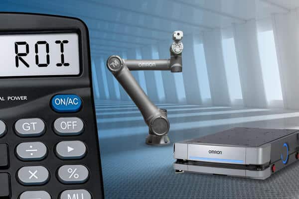 OMRON presenta una calculadora para obtener el ROI de sus robots