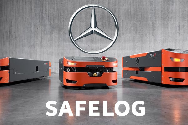 SAFELOG gana el Premio al Proveedor Mercedes-Benz 2022 por sus AGV