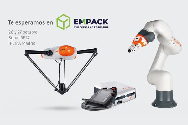 KUKA te invita a conocer en EMPACK sus soluciones automatizadas
