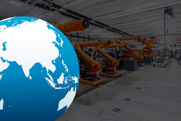 Cuántos robots industriales hay instalados en el mundo
