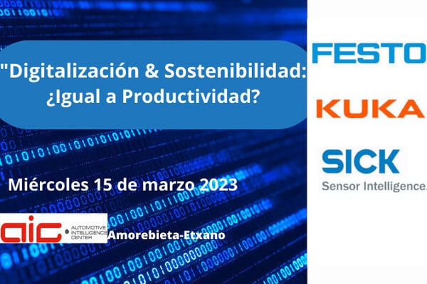 Jornada sobre la Digitalización y Sostenibilidad organizada por KUKA, FESTO y SICK