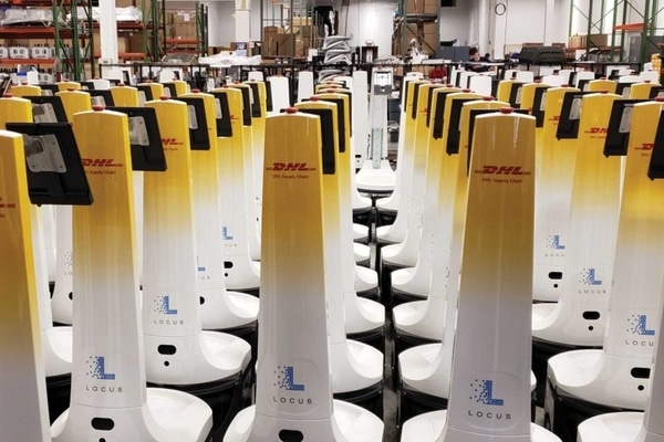 DHLcompra 5.000 nuevos robots AMR de Locus Robotics.