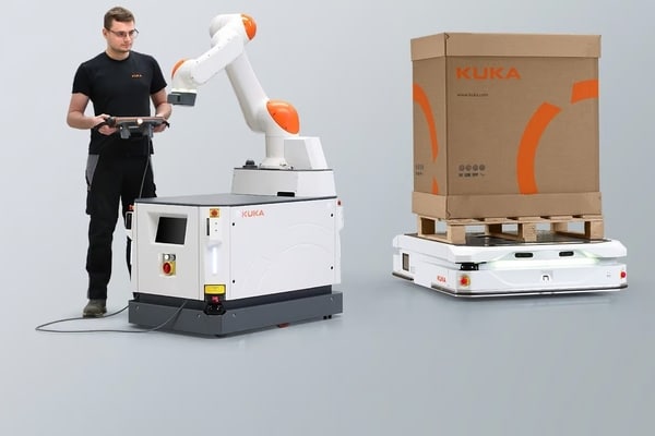 Robots móviles autónomos de KUKA