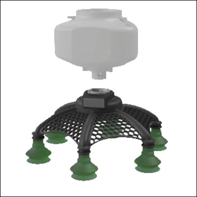 Pinzas fabricadas en 3D para robots industriales