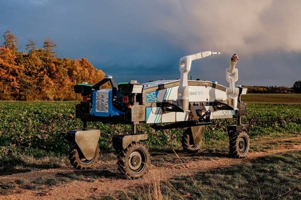 Robots móviles para recoger y cosechar frutas